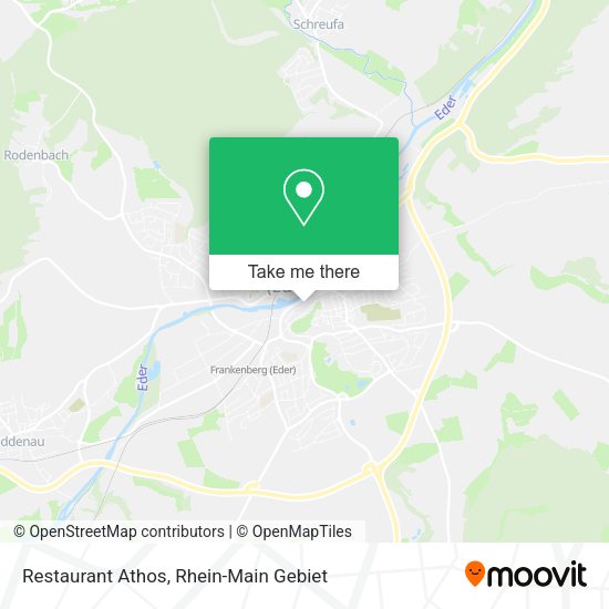 Карта Restaurant Athos