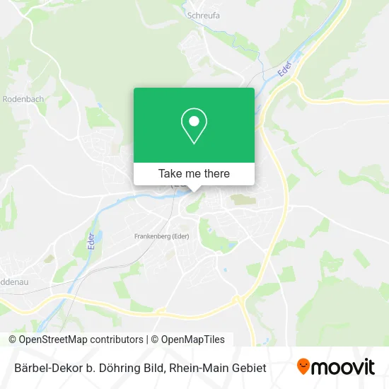 Карта Bärbel-Dekor b. Döhring Bild