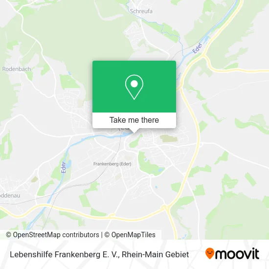 Карта Lebenshilfe Frankenberg E. V.