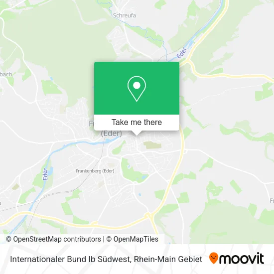 Карта Internationaler Bund Ib Südwest