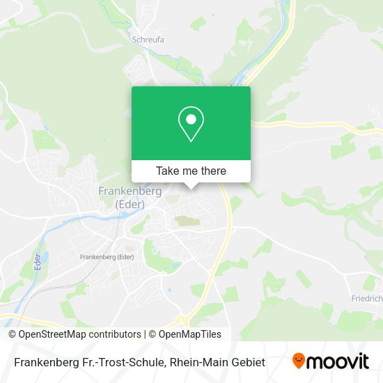 Карта Frankenberg Fr.-Trost-Schule