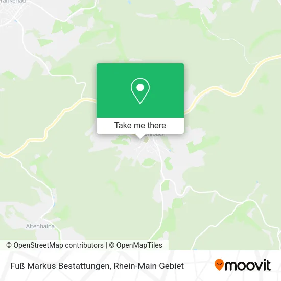 Карта Fuß Markus Bestattungen