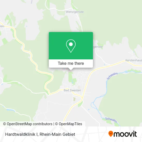 Карта Hardtwaldklinik I