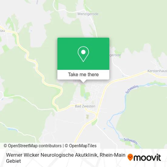 Карта Werner Wicker Neurologische Akutklinik