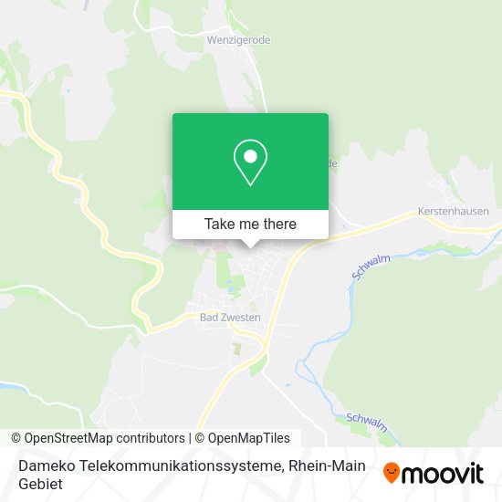 Карта Dameko Telekommunikationssysteme