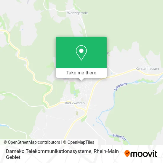 Карта Dameko Telekommunikationssysteme
