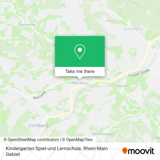 Карта Kindergarten Spiel-und Lernschule