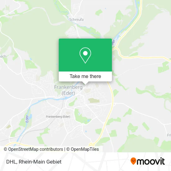 DHL map