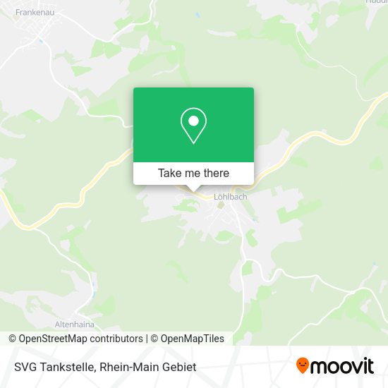 Карта SVG Tankstelle