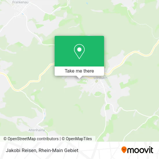 Карта Jakobi Reisen