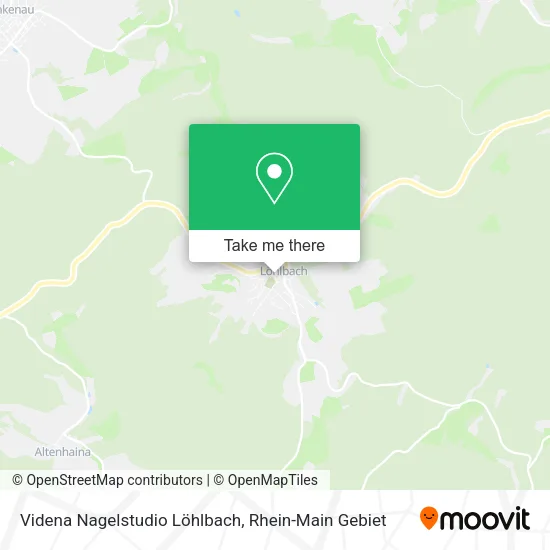 Карта Videna Nagelstudio Löhlbach