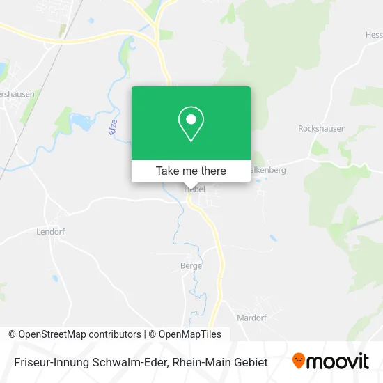 Карта Friseur-Innung Schwalm-Eder