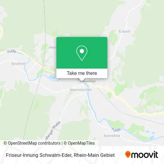 Карта Friseur-Innung Schwalm-Eder