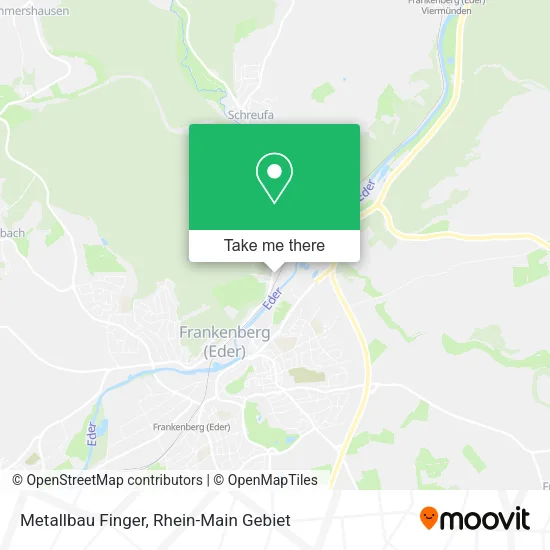 Карта Metallbau Finger