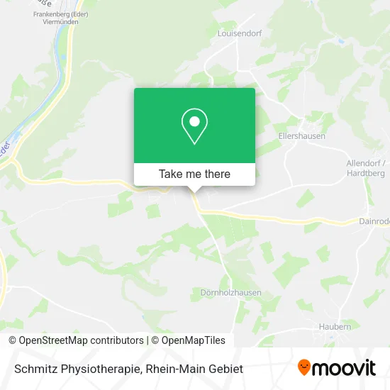 Карта Schmitz Physiotherapie