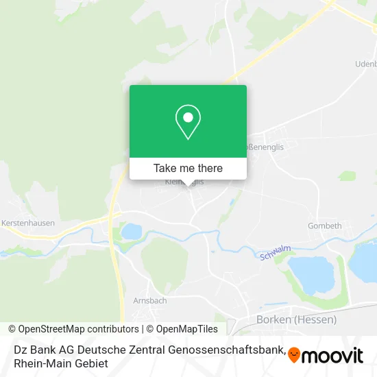 Карта Dz Bank AG Deutsche Zentral Genossenschaftsbank