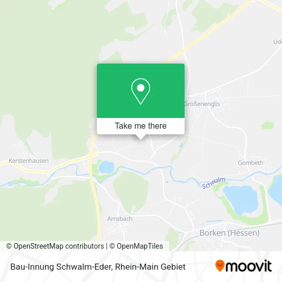 Карта Bau-Innung Schwalm-Eder