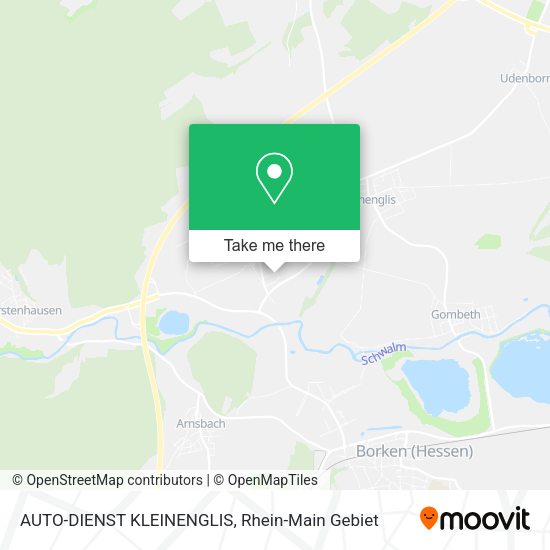 Карта AUTO-DIENST KLEINENGLIS