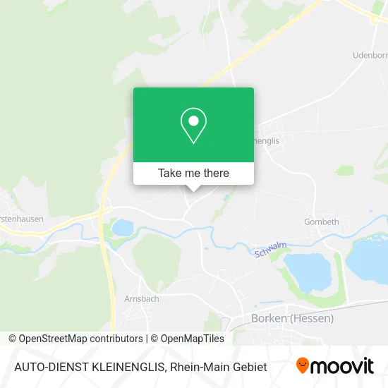 Карта AUTO-DIENST KLEINENGLIS