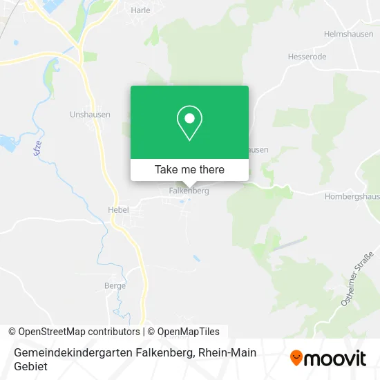 Карта Gemeindekindergarten Falkenberg