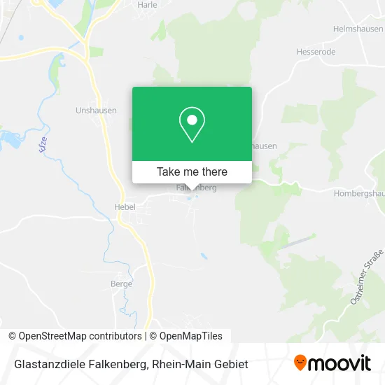 Карта Glastanzdiele Falkenberg