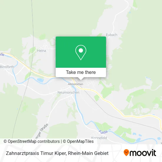Карта Zahnarztpraxis Timur Kiper
