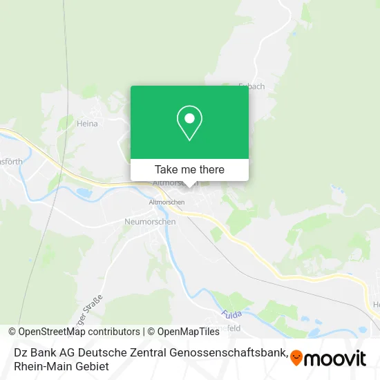 Карта Dz Bank AG Deutsche Zentral Genossenschaftsbank