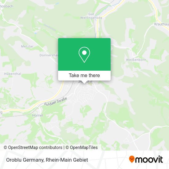 Карта Oroblu Germany