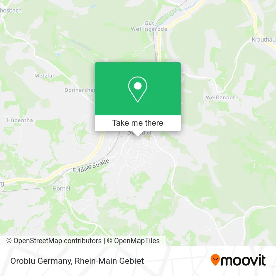 Карта Oroblu Germany