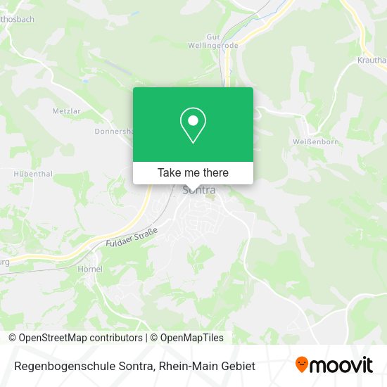 Карта Regenbogenschule Sontra