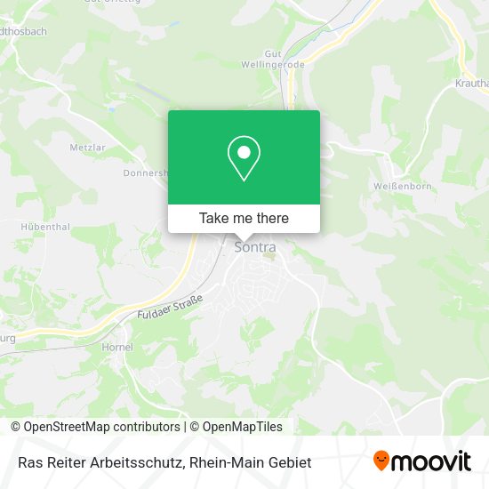 Карта Ras Reiter Arbeitsschutz