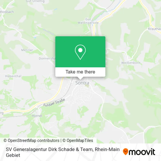 Карта SV Generalagentur Dirk Schade & Team