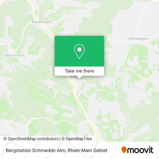 Карта Bergstation Schmeddn Alm