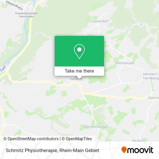 Карта Schmitz Physiotherapie