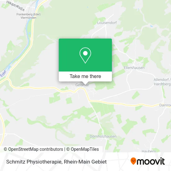 Карта Schmitz Physiotherapie