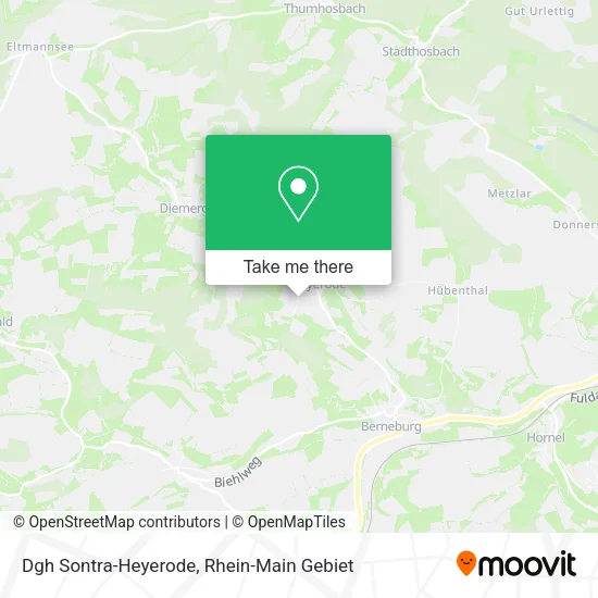 Карта Dgh Sontra-Heyerode