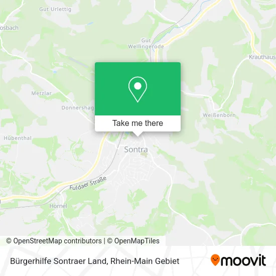 Карта Bürgerhilfe Sontraer Land