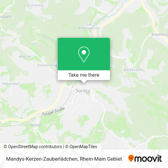 Карта Mandys-Kerzen-Zauberlädchen