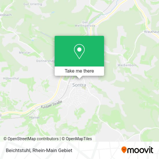 Карта Beichtstuhl