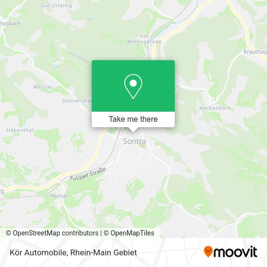 Карта Kör Automobile