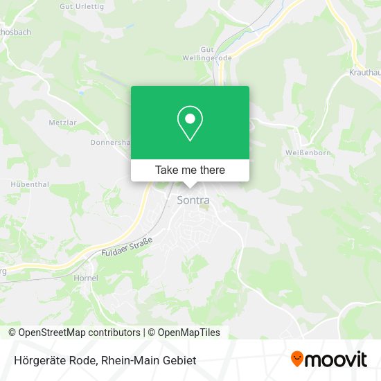 Карта Hörgeräte Rode