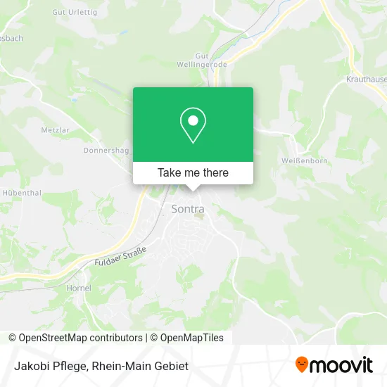 Карта Jakobi Pflege