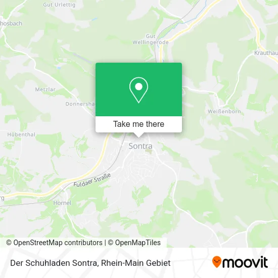 Карта Der Schuhladen Sontra