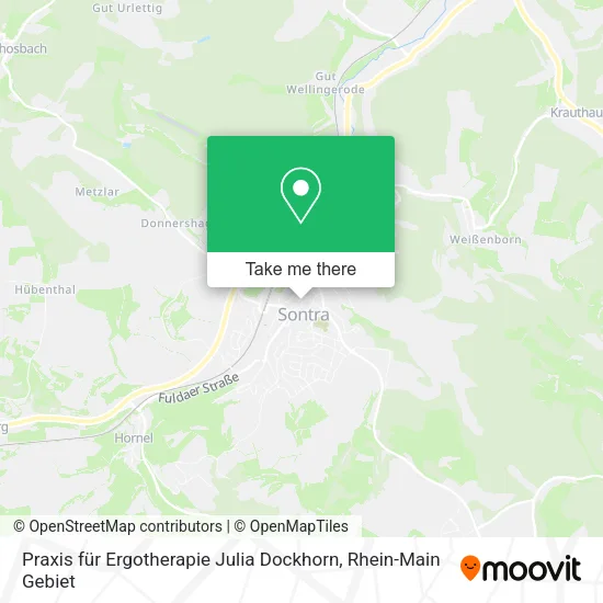 Карта Praxis für Ergotherapie Julia Dockhorn