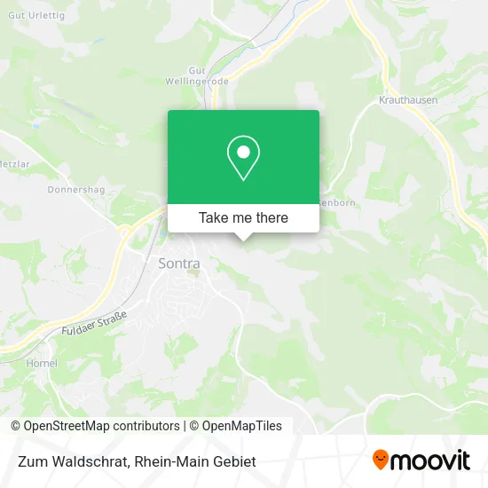 Карта Zum Waldschrat