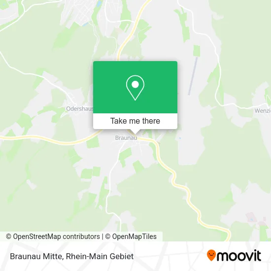 Карта Braunau Mitte