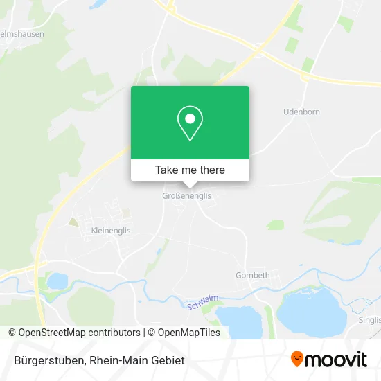 Карта Bürgerstuben