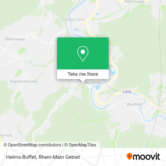 Карта Helms-Buffet