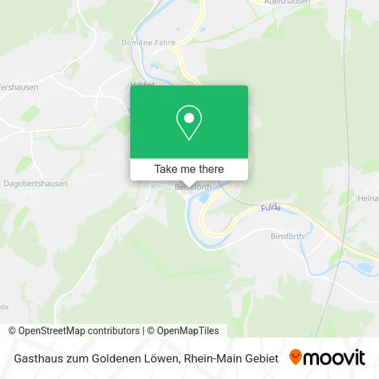 Карта Gasthaus zum Goldenen Löwen