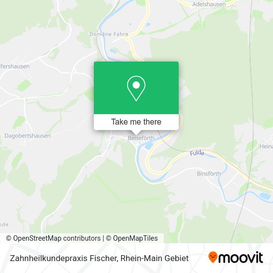 Карта Zahnheilkundepraxis Fischer